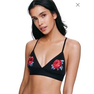 PINK Victoria’s Secret Embroidered Bralette